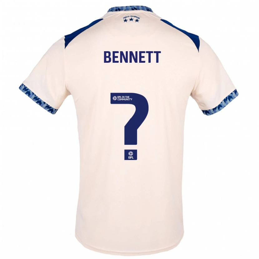 Danxen Heren Hugo Bennett #0 Gebroken Wit Marine Uitshirt Uittenue 2025/26 T-Shirt België
