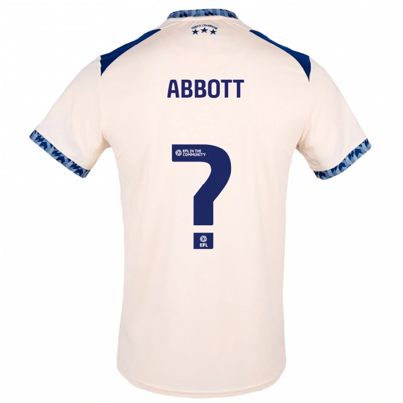 Danxen Heren Zak Abbott #0 Gebroken Wit Marine Uitshirt Uittenue 2025/26 T-Shirt België