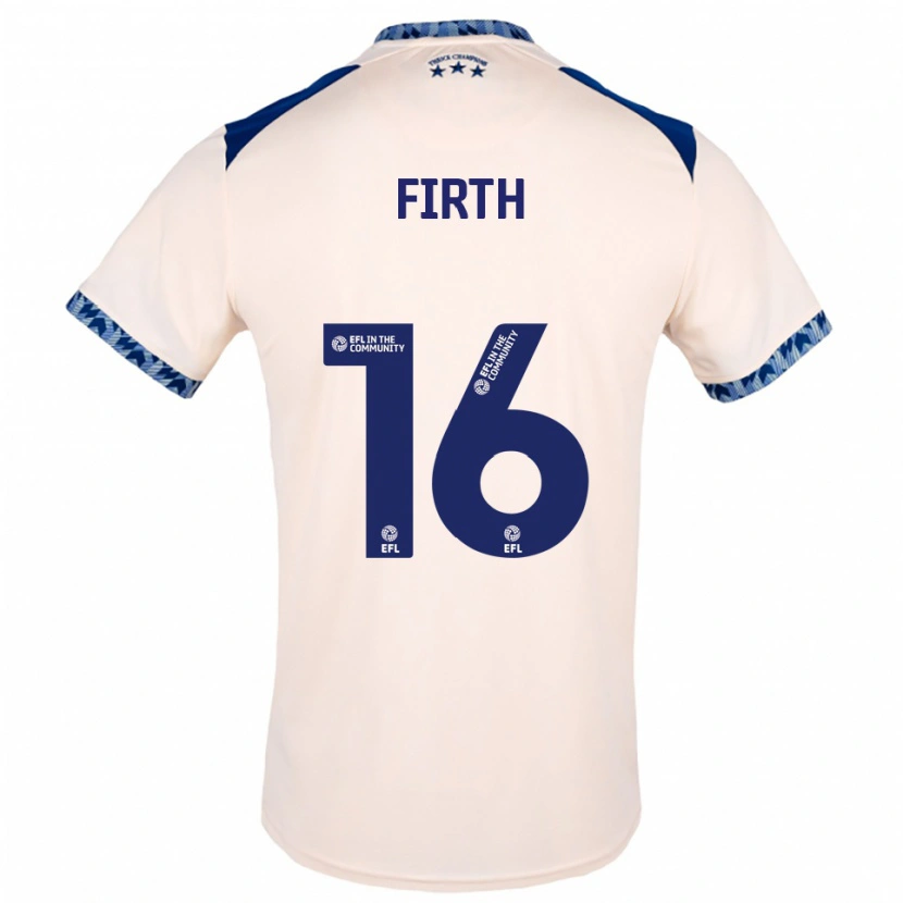 Danxen Heren Molly Firth #16 Gebroken Wit Marine Uitshirt Uittenue 2025/26 T-Shirt België