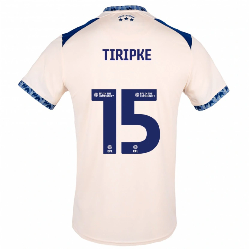 Danxen Heren Ashley Tiripke #15 Gebroken Wit Marine Uitshirt Uittenue 2025/26 T-Shirt België