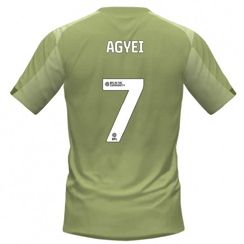 Danxen Heren Dan Agyei #7 Salie Champagne Uitshirt Uittenue 2025/26 T-Shirt België