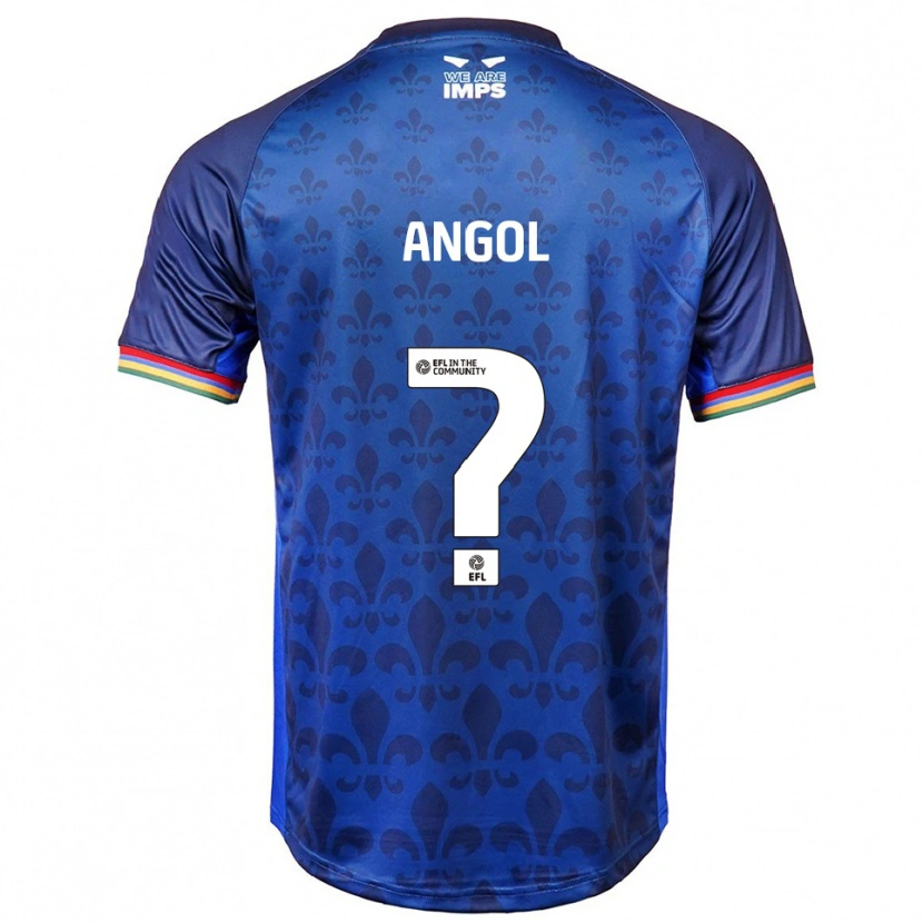 Danxen Heren Mekhi Angol #0 Blauw Marine Uitshirt Uittenue 2025/26 T-Shirt België