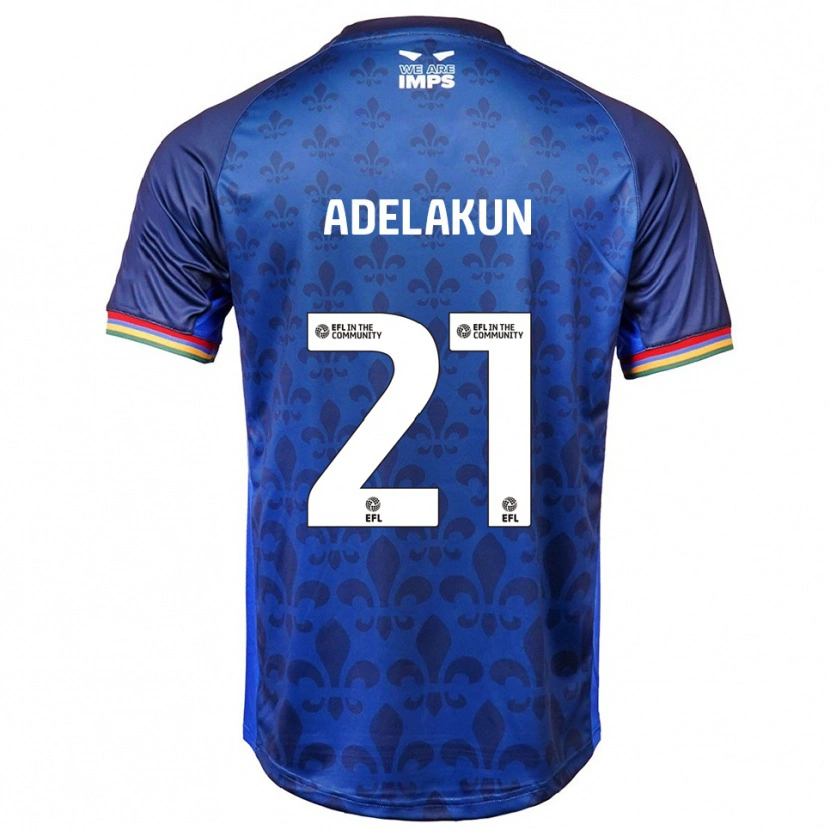 Danxen Heren Hakeeb Adelakun #21 Blauw Marine Uitshirt Uittenue 2025/26 T-Shirt België