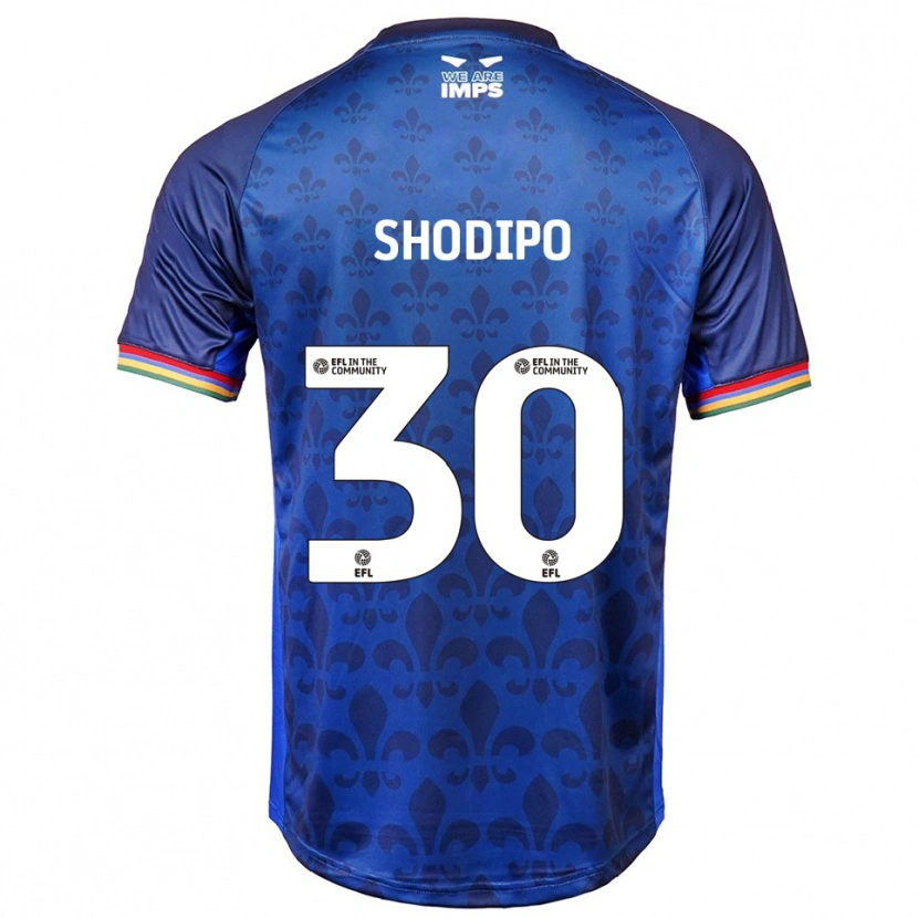 Danxen Heren Olamide Shodipo #30 Blauw Marine Uitshirt Uittenue 2025/26 T-Shirt België