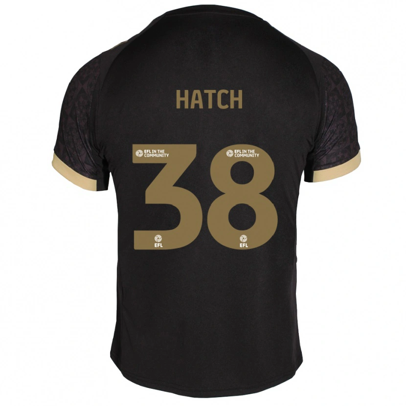 Danxen Heren Joseph Hatch #38 Zwart Goud Uitshirt Uittenue 2025/26 T-Shirt België