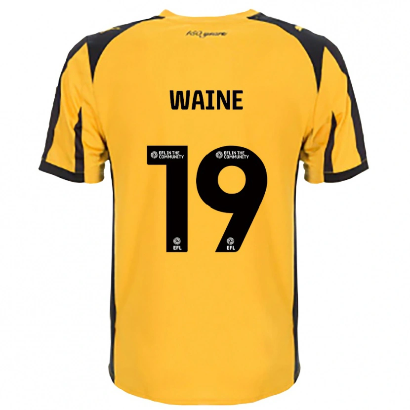 Danxen Heren Ben Waine #19 Oranje Zwart Uitshirt Uittenue 2025/26 T-Shirt België