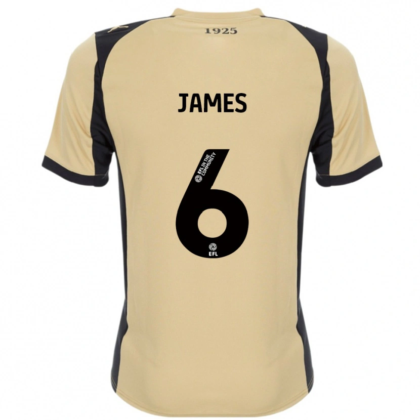 Danxen Heren Reece James #6 Goud Zwart Uitshirt Uittenue 2025/26 T-Shirt België
