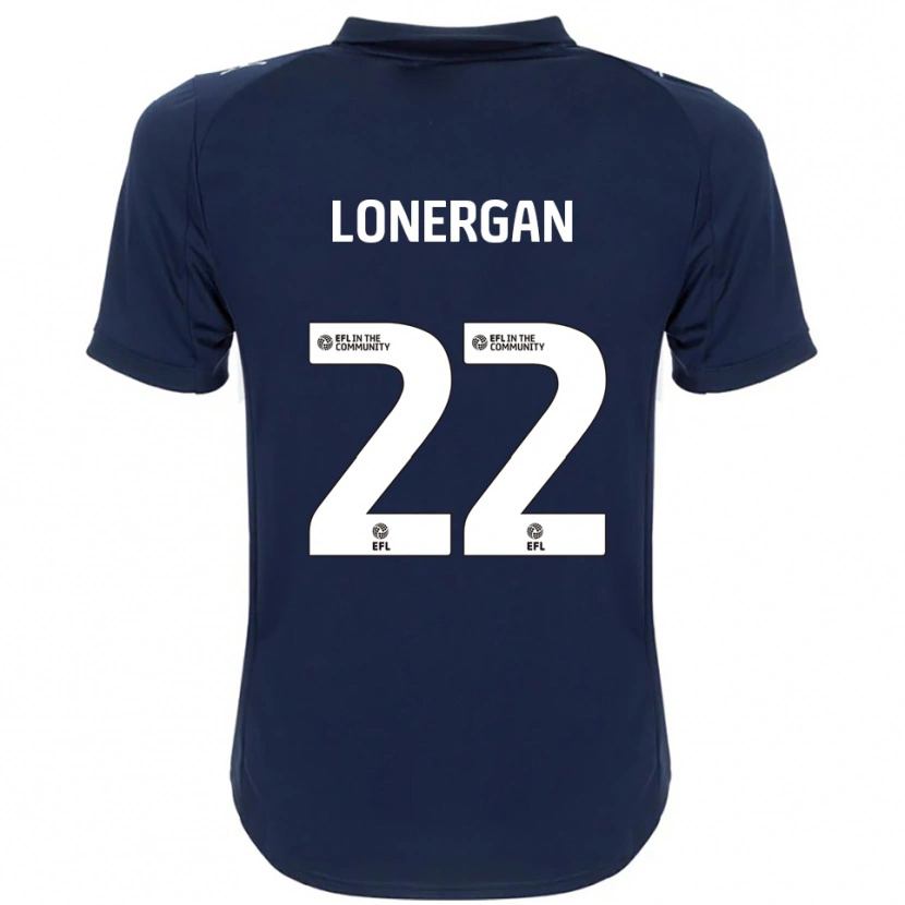 Danxen Heren Andy Lonergan #22 Marine Wit Uitshirt Uittenue 2025/26 T-Shirt België