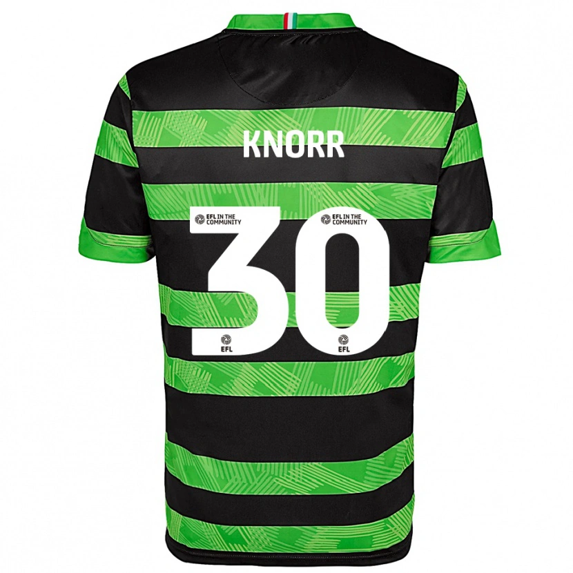 Danxen Heren Dior Knorr #30 Zwart Groen Uitshirt Uittenue 2025/26 T-Shirt België