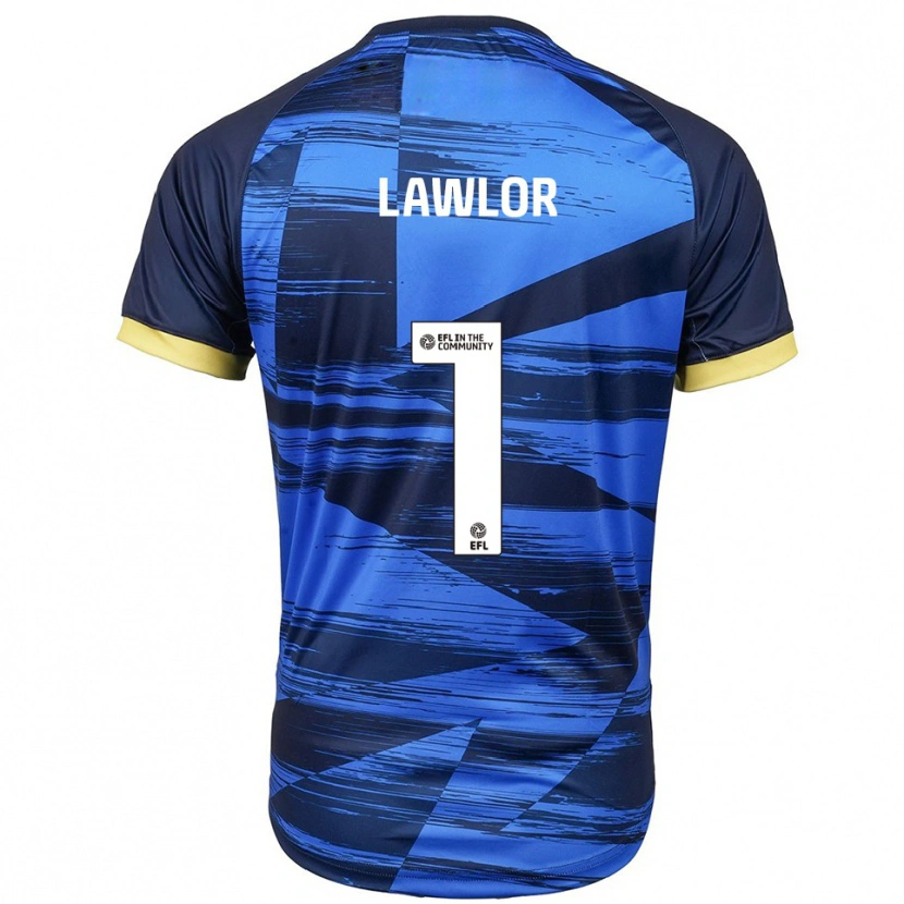 Danxen Heren Ian Lawlor #1 Blauw Marine Uitshirt Uittenue 2025/26 T-Shirt België