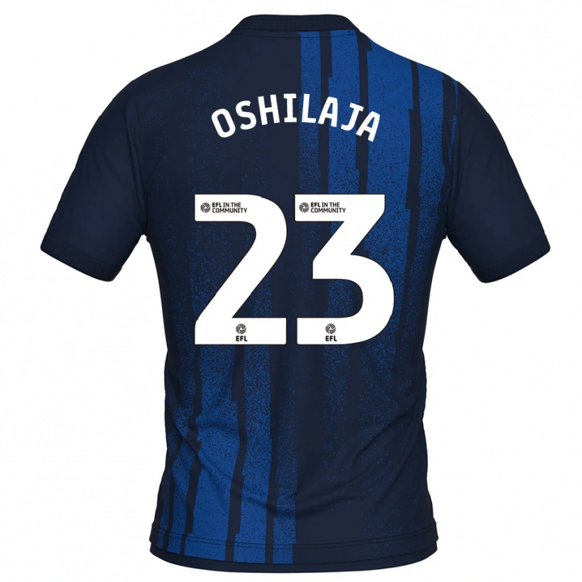 Danxen Heren Adedeji Oshilaja #23 Marine Wit Uitshirt Uittenue 2025/26 T-Shirt België