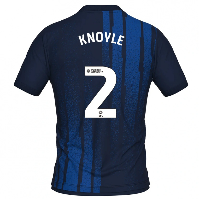 Danxen Heren Kyle Knoyle #2 Marine Wit Uitshirt Uittenue 2025/26 T-Shirt België