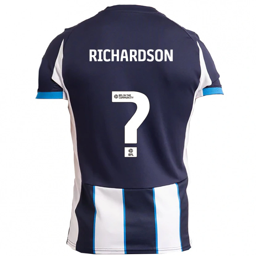 Danxen Heren Ellie Richardson #0 Wit Marine Uitshirt Uittenue 2025/26 T-Shirt België