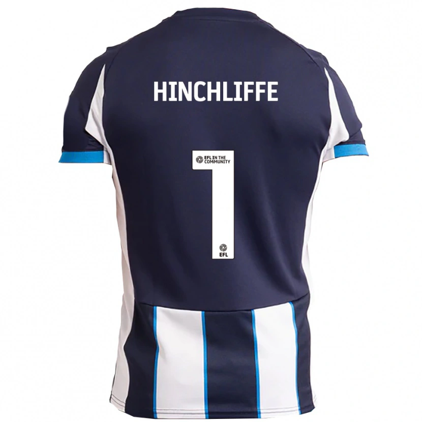Danxen Heren Ben Hinchliffe #1 Wit Marine Uitshirt Uittenue 2025/26 T-Shirt België