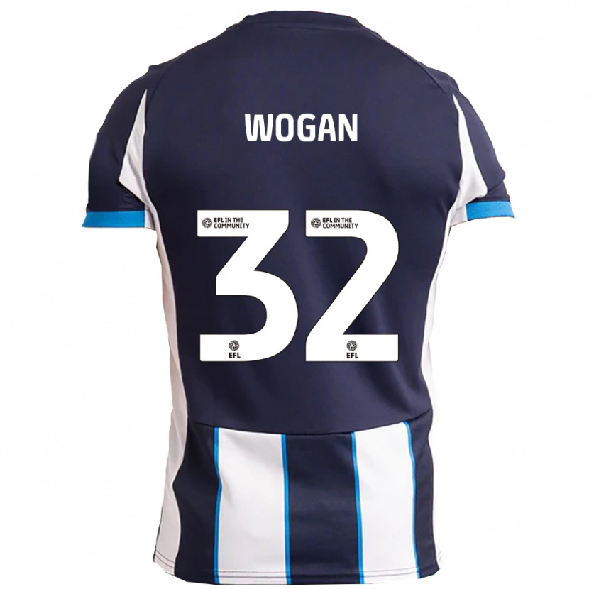 Danxen Heren Andrew Wogan #32 Wit Marine Uitshirt Uittenue 2025/26 T-Shirt België
