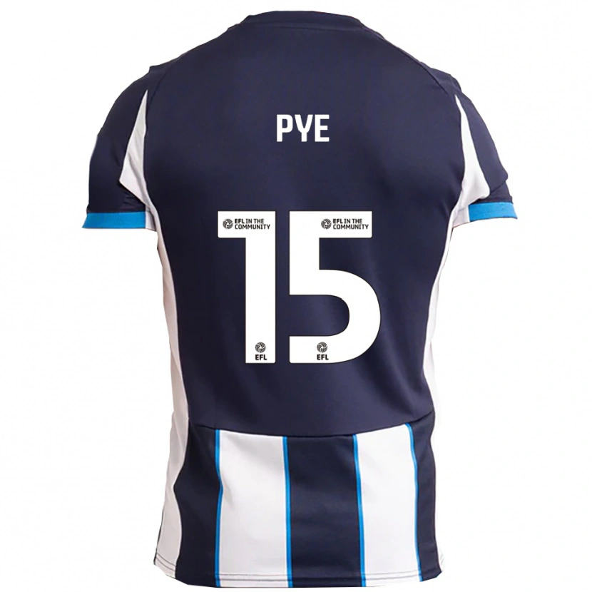 Danxen Heren Ethan Pye #15 Wit Marine Uitshirt Uittenue 2025/26 T-Shirt België