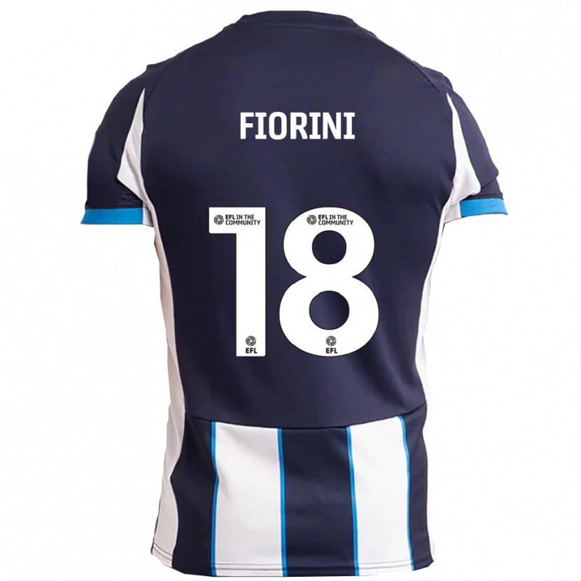Danxen Heren Lewis Fiorini #18 Wit Marine Uitshirt Uittenue 2025/26 T-Shirt België