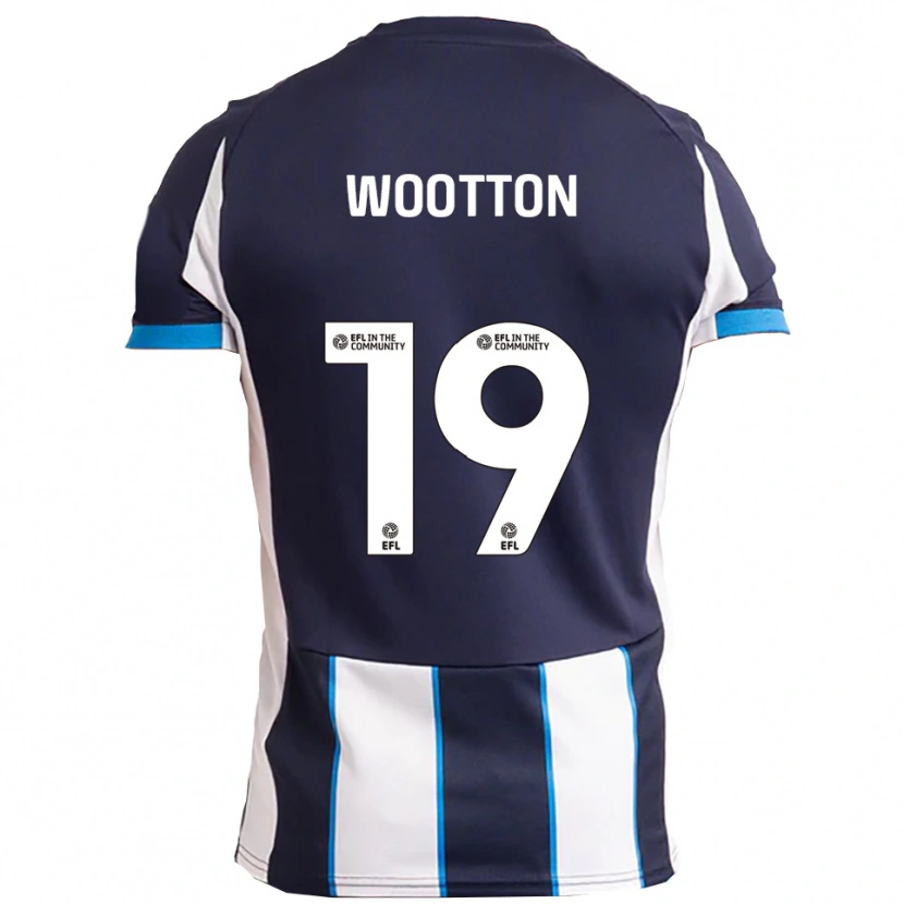 Danxen Heren Kyle Wootton #19 Wit Marine Uitshirt Uittenue 2025/26 T-Shirt België