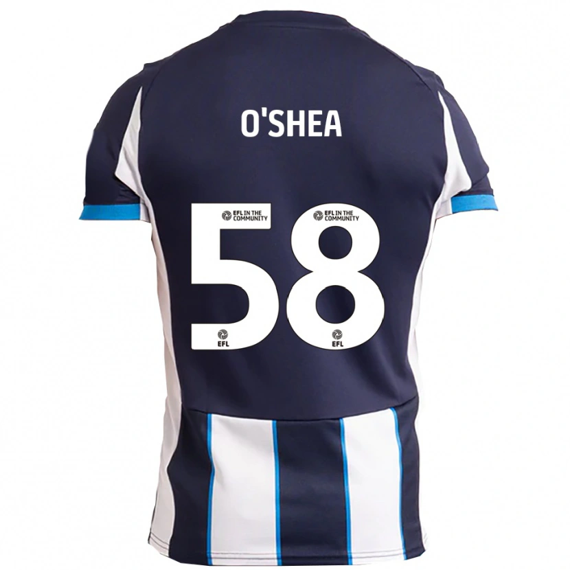 Danxen Heren Cian O'shea #58 Wit Marine Uitshirt Uittenue 2025/26 T-Shirt België