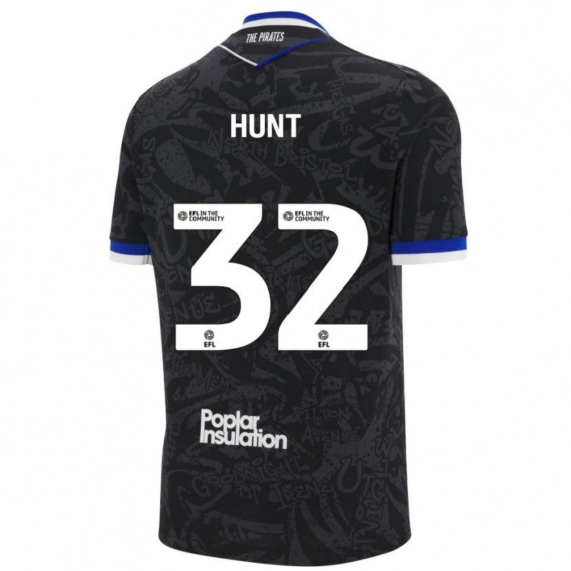 Danxen Heren Jack Hunt #32 Zwart Wit Uitshirt Uittenue 2025/26 T-Shirt België
