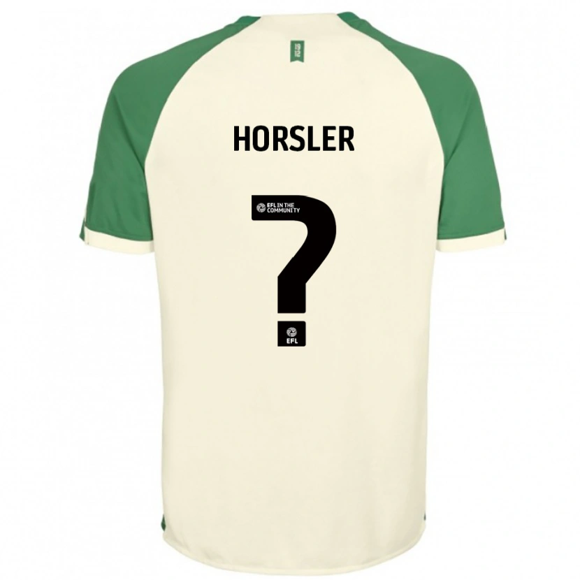 Danxen Heren Lily Horsler #0 Gebroken Wit Groen Uitshirt Uittenue 2025/26 T-Shirt België