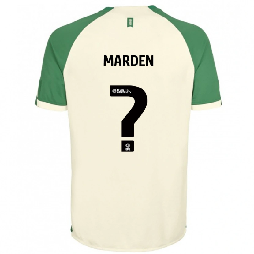 Danxen Heren Ella Marden #0 Gebroken Wit Groen Uitshirt Uittenue 2025/26 T-Shirt België