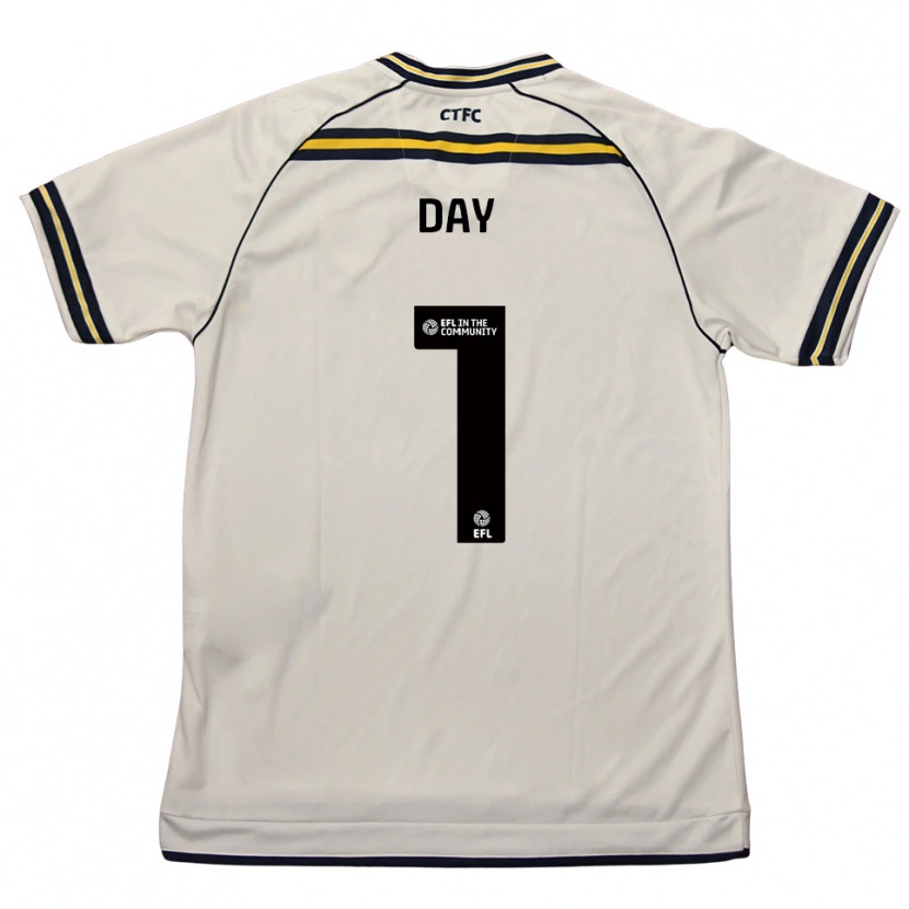 Danxen Heren Joe Day #1 Wit Marine Uitshirt Uittenue 2025/26 T-Shirt België