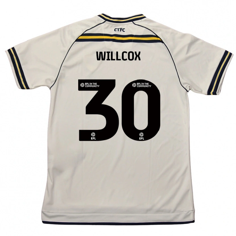 Danxen Heren Freddy Willcox #30 Wit Marine Uitshirt Uittenue 2025/26 T-Shirt België