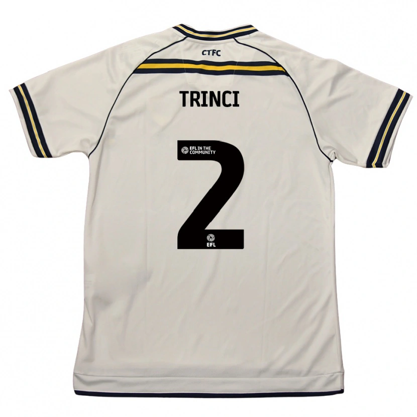 Danxen Heren Anais Trinci #2 Wit Marine Uitshirt Uittenue 2025/26 T-Shirt België
