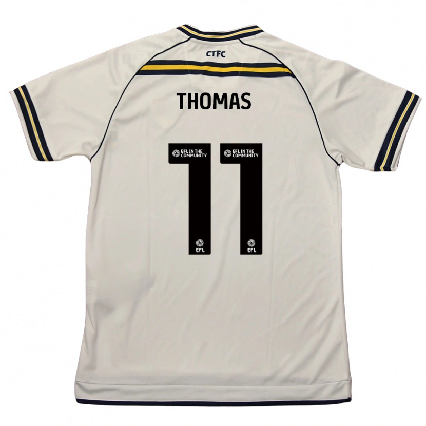 Danxen Heren Jordan Thomas #11 Wit Marine Uitshirt Uittenue 2025/26 T-Shirt België