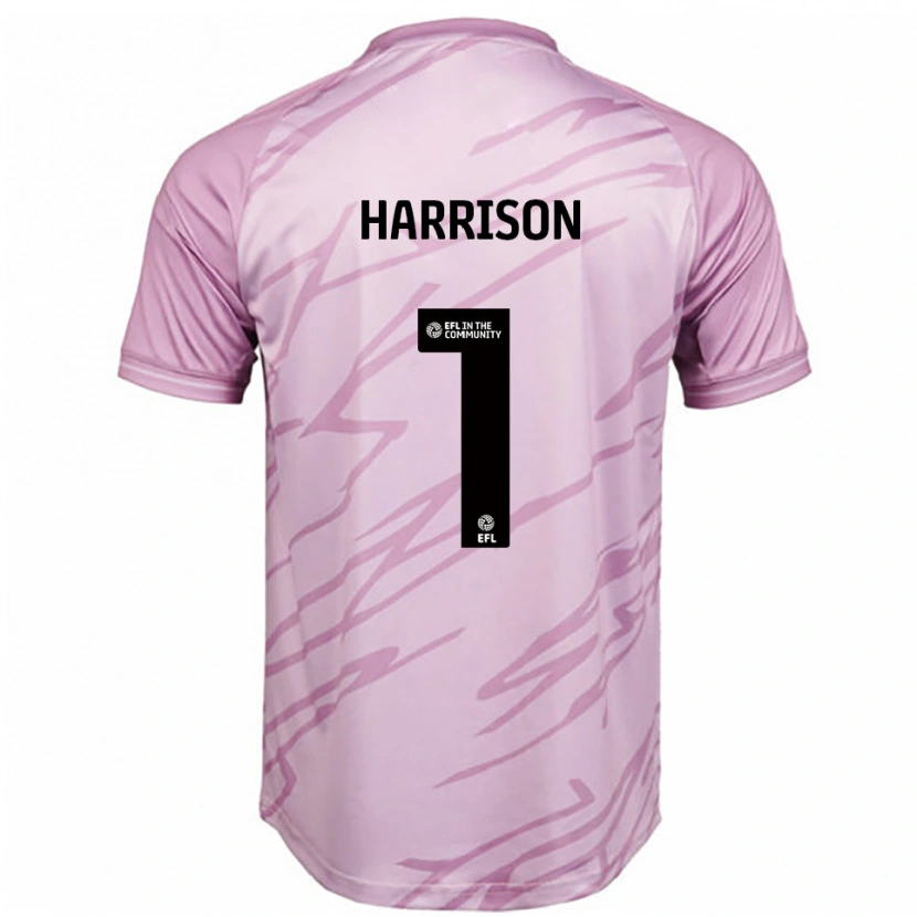 Danxen Heren Elyh Harrison #1 Roze Zwart Uitshirt Uittenue 2025/26 T-Shirt België