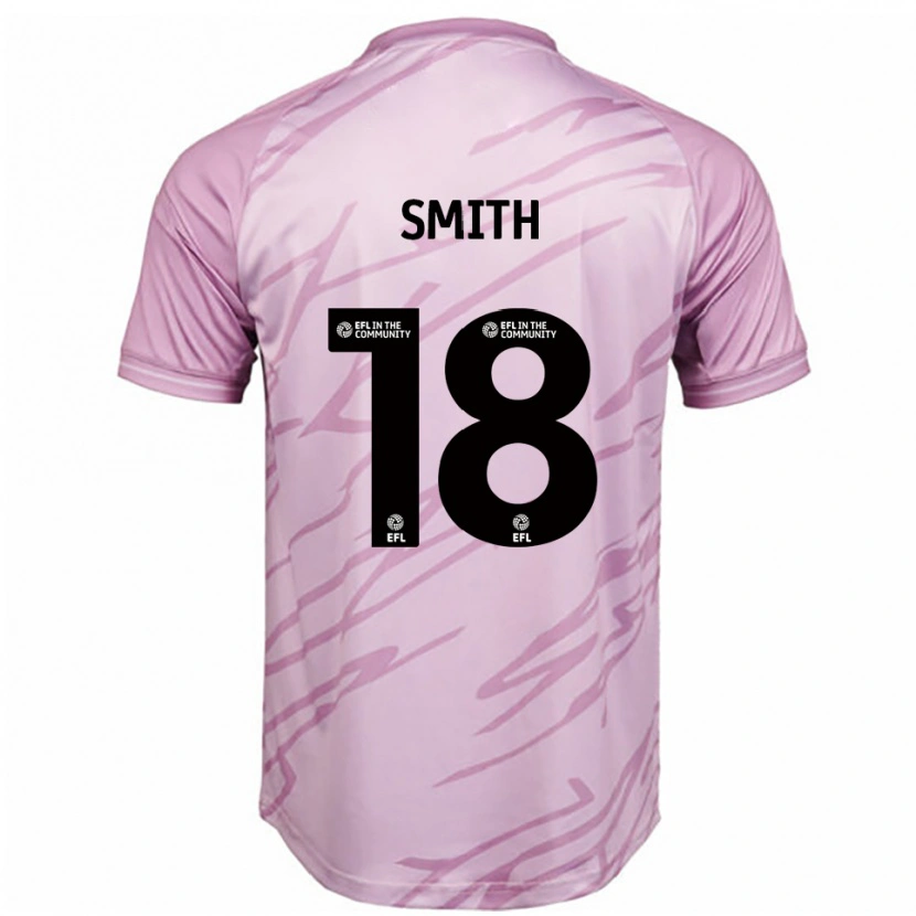 Danxen Heren Katy Smith #18 Roze Zwart Uitshirt Uittenue 2025/26 T-Shirt België