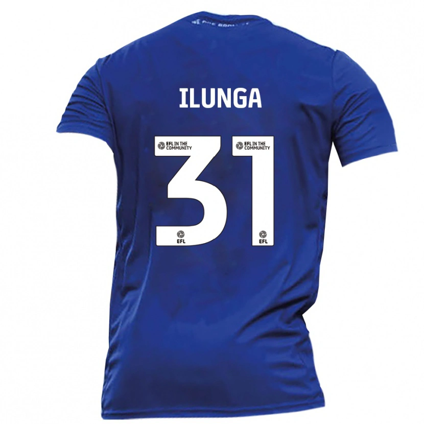 Danxen Heren Brooklyn Ilunga #31 Blauw Wit Uitshirt Uittenue 2025/26 T-Shirt België
