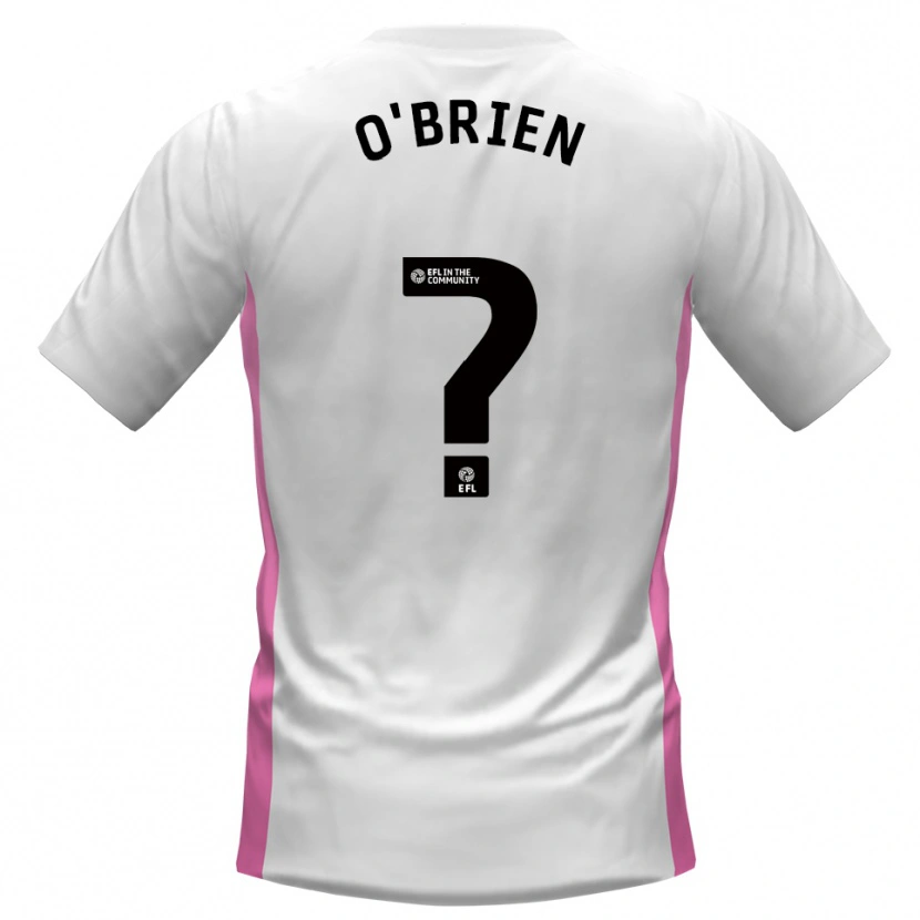 Danxen Heren Steph O'brien #0 Wit Rood Uitshirt Uittenue 2025/26 T-Shirt België