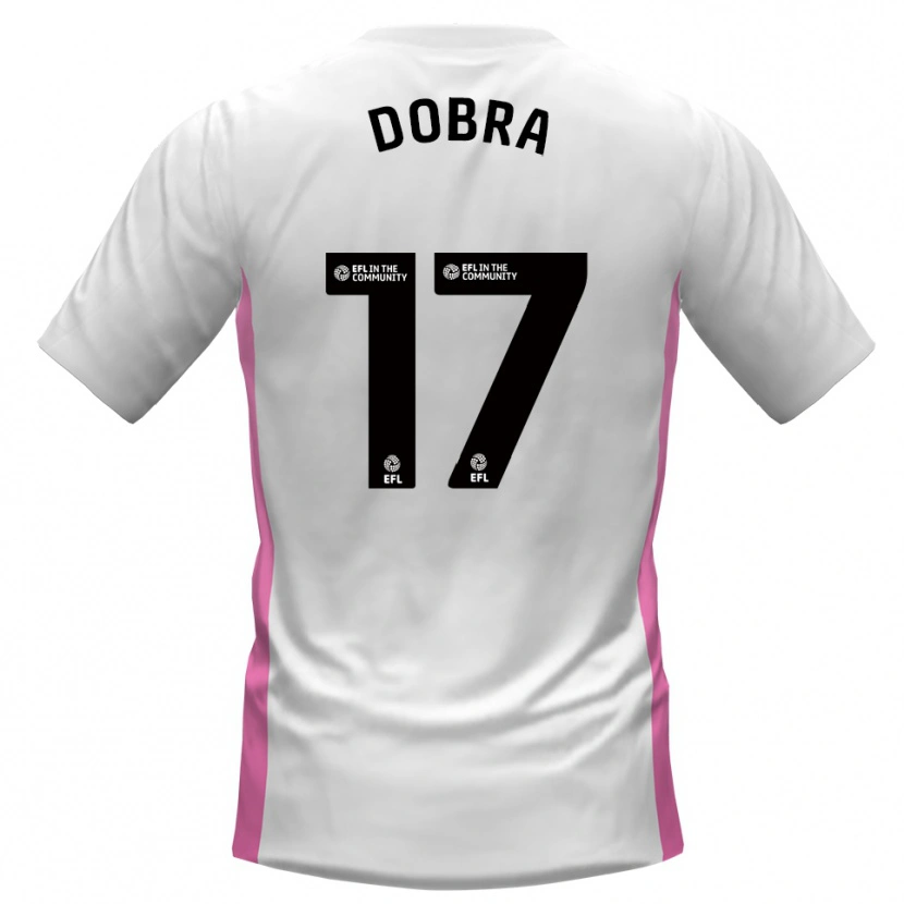 Danxen Heren Armando Dobra #17 Wit Rood Uitshirt Uittenue 2025/26 T-Shirt België