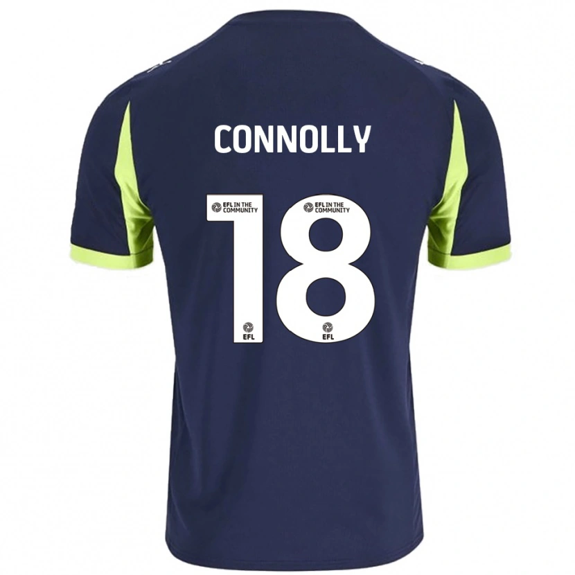 Danxen Heren James Connolly #18 Marine Fluorescerend Groen Uitshirt Uittenue 2025/26 T-Shirt België