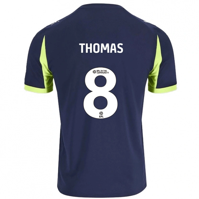 Danxen Heren Conor Thomas #8 Marine Fluorescerend Groen Uitshirt Uittenue 2025/26 T-Shirt België