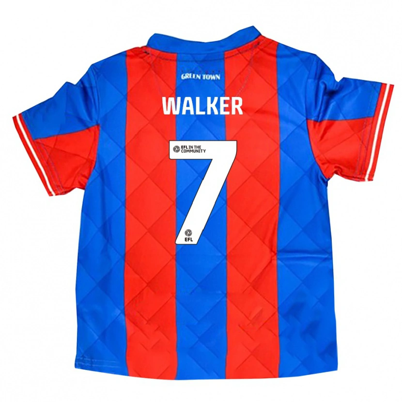 Danxen Heren Jamie Walker #7 Blauw Rood Wit Uitshirt Uittenue 2025/26 T-Shirt België