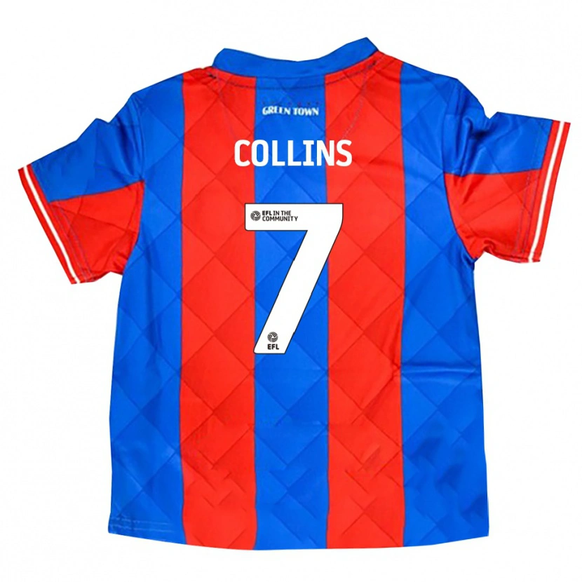 Danxen Heren Jack Collins #7 Blauw Rood Wit Uitshirt Uittenue 2025/26 T-Shirt België