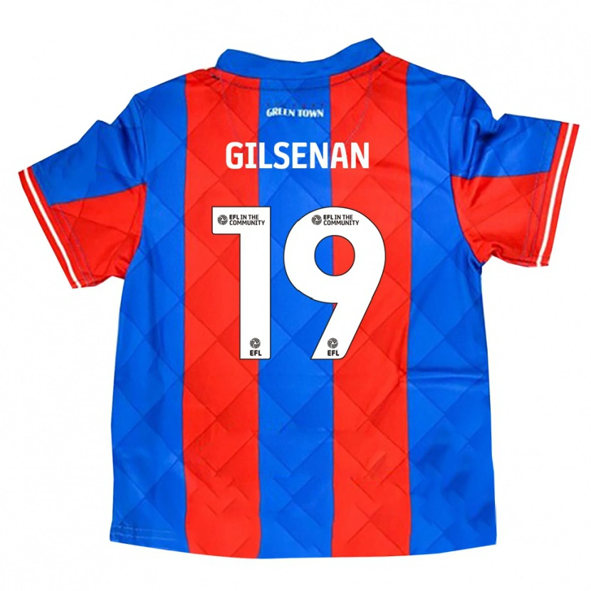 Danxen Heren Zak Gilsenan #19 Blauw Rood Wit Uitshirt Uittenue 2025/26 T-Shirt België