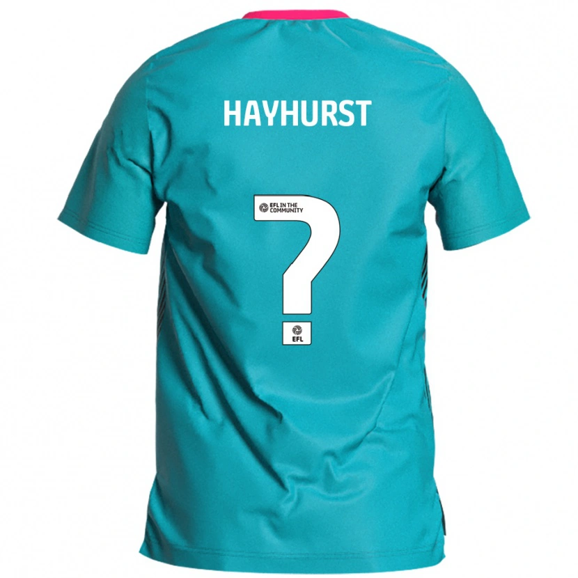Danxen Heren Imogen Hayhurst #0 Hemelsblauw Roze Uitshirt Uittenue 2025/26 T-Shirt België
