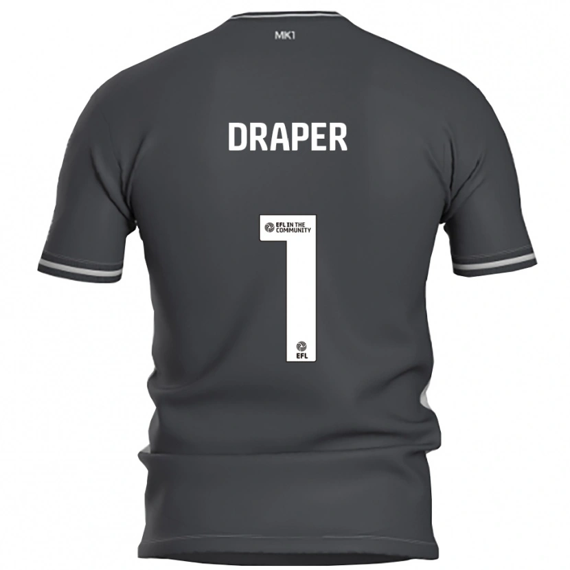 Danxen Heren Anna Draper #1 Grijs Zilver Uitshirt Uittenue 2025/26 T-Shirt België