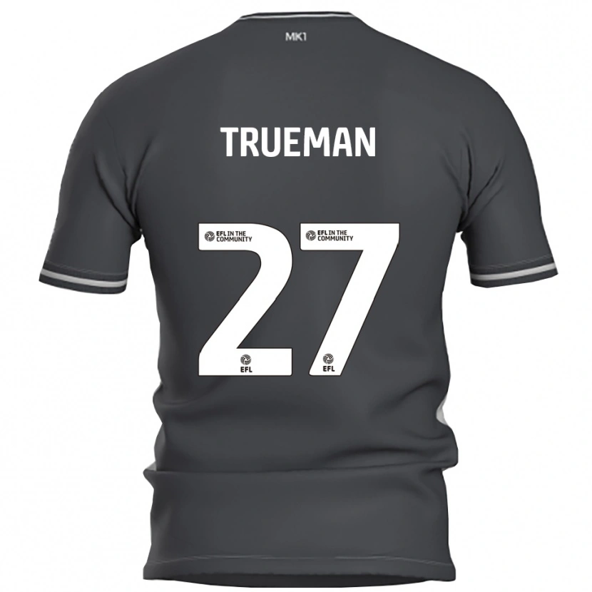 Danxen Heren Connal Trueman #27 Grijs Zilver Uitshirt Uittenue 2025/26 T-Shirt België