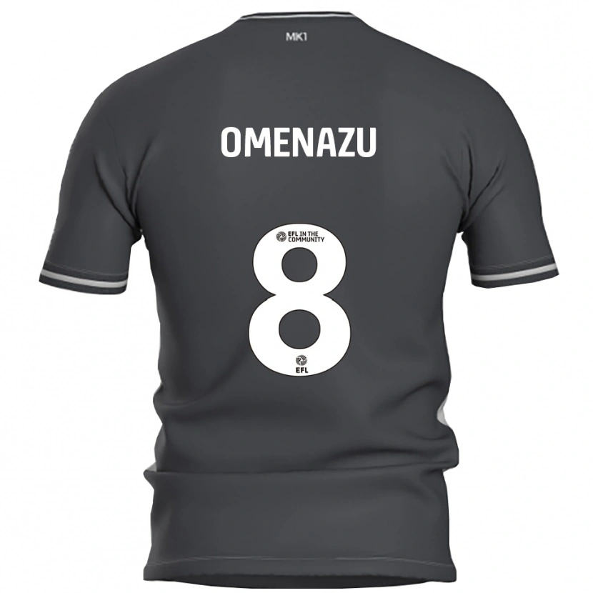 Danxen Heren Favour Omenazu #8 Grijs Zilver Uitshirt Uittenue 2025/26 T-Shirt België