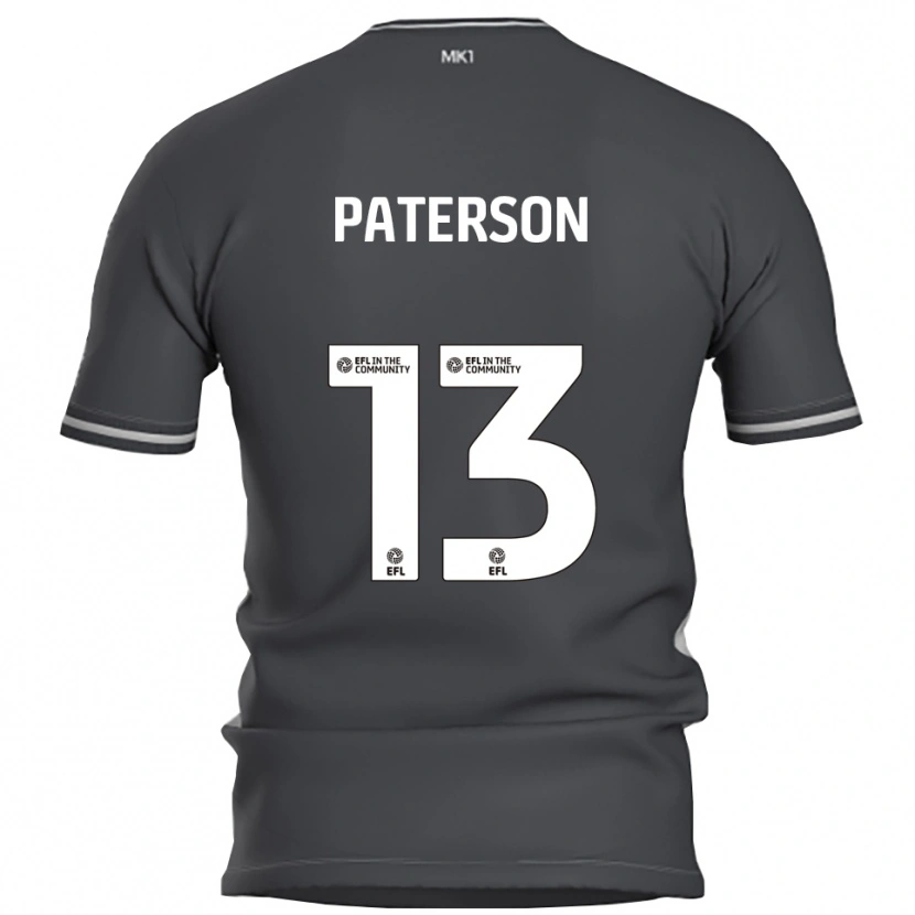 Danxen Heren Callum Paterson #13 Grijs Zilver Uitshirt Uittenue 2025/26 T-Shirt België