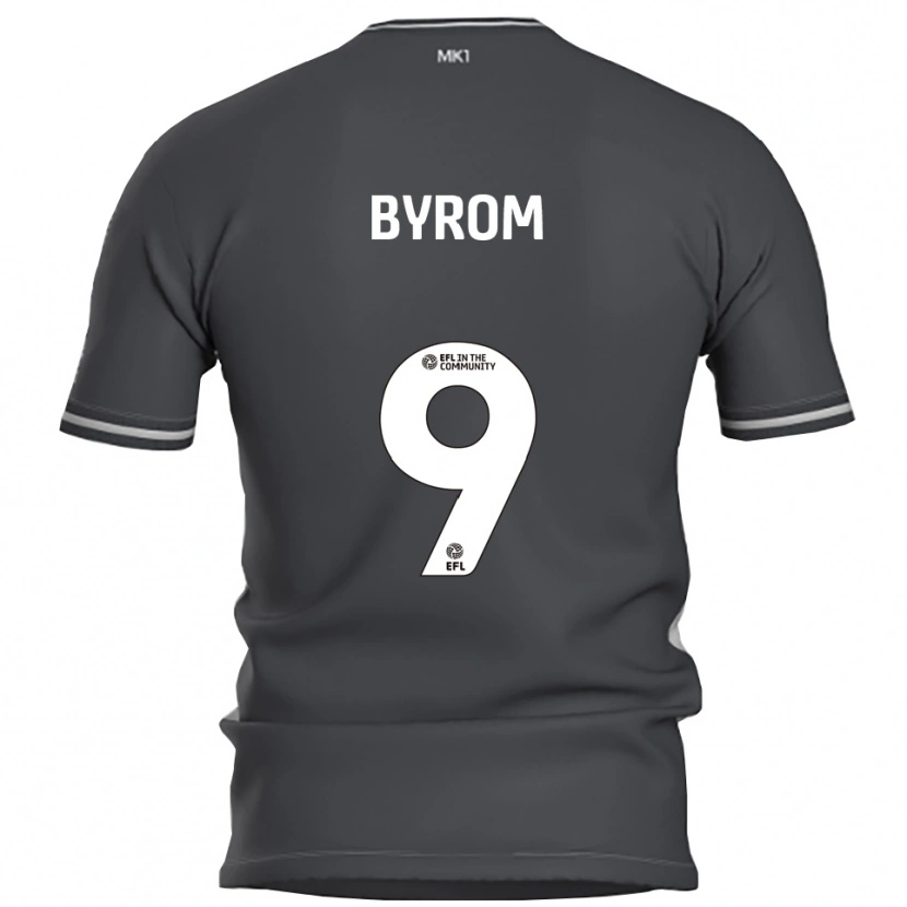Danxen Heren Sophie Byrom #9 Grijs Zilver Uitshirt Uittenue 2025/26 T-Shirt België