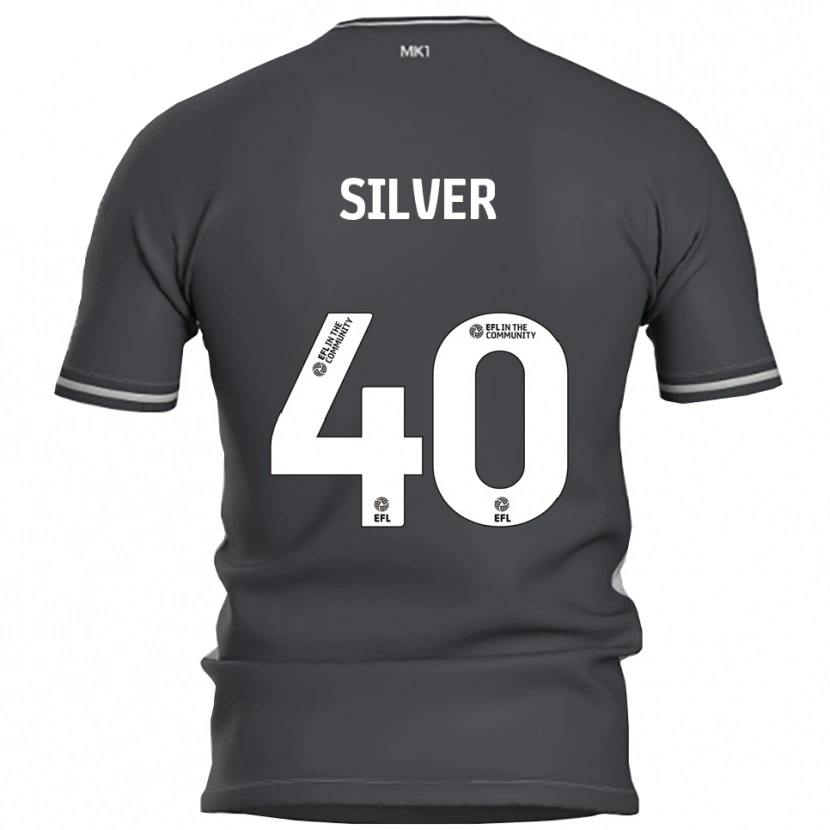 Danxen Heren Rian Silver #40 Grijs Zilver Uitshirt Uittenue 2025/26 T-Shirt België