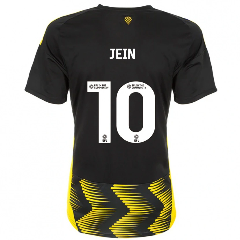 Danxen Heren Shaunna Jein #10 Zwart Geel Uitshirt Uittenue 2025/26 T-Shirt België