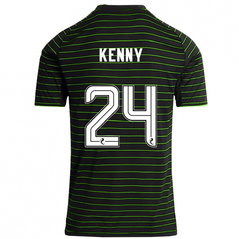 Danxen Heren Johnny Kenny #24 Zwart Groen Uitshirt Uittenue 2025/26 T-Shirt België