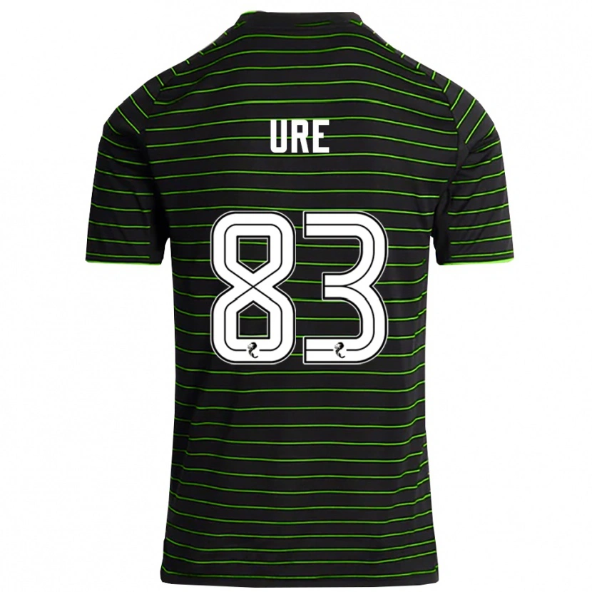 Danxen Heren Kyle Ure #83 Zwart Groen Uitshirt Uittenue 2025/26 T-Shirt België